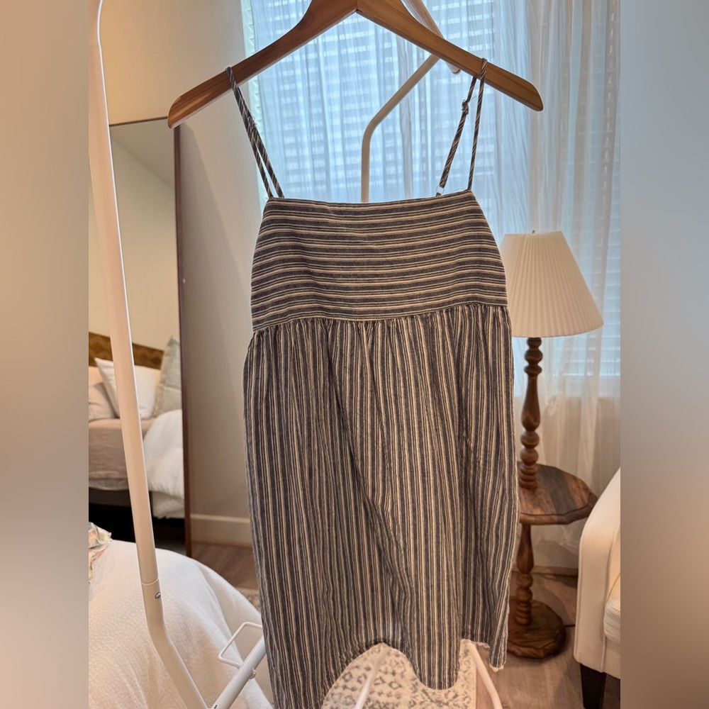 Copper Key Blue/White Mini Dress